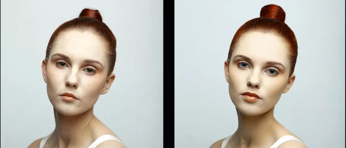Tratamento de fotos moda Photoshop mulher|Cor da pele vermelhidão|Tonalidade da pele e dobras|Olhos e lábios|Formato de rosto e cor dos dentes|Volume dos cabelos|Emagrecimento cintura quadris|Limpeza da pele e maquiagem