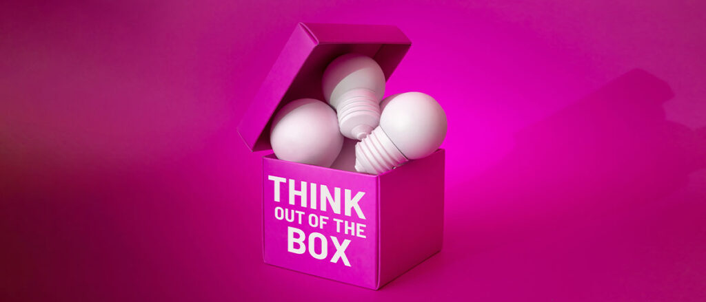 criatividade think out of the box design.com cafe 2