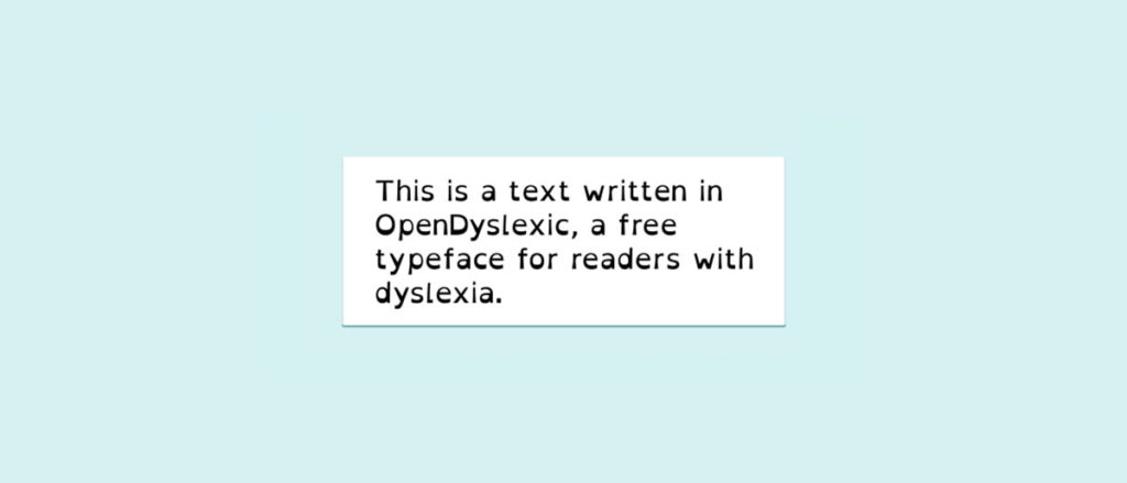 open dyslexic blog design com cafe